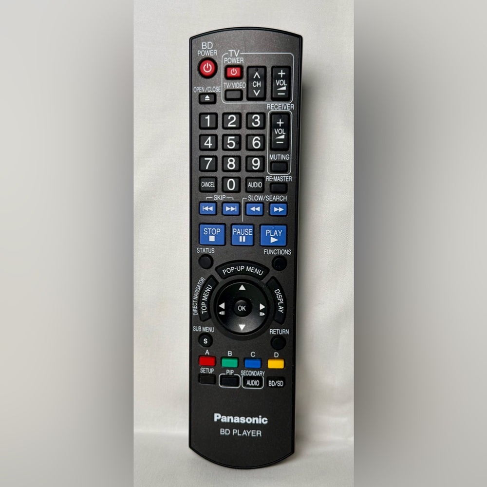Panasonic N2QAYB000184 Remote
